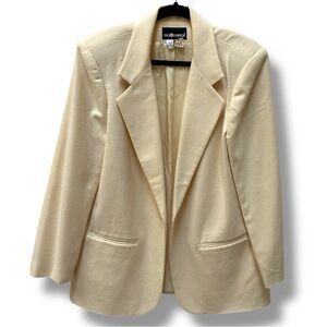 Sag Harbor Vintage Cream Blazer for Women